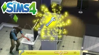 How To Max Handiness Skill Cheat (Level Up Skills Cheats) - The Sims 4