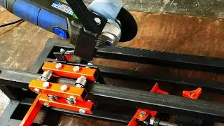 Making sliding angle grinder