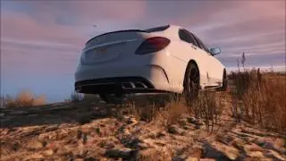 GTA 5 PC [Mercedes Benz C63 AMG Cinematic Showcase][Full HD]