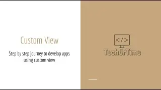 Android Custom Views - Introduction to CustomView