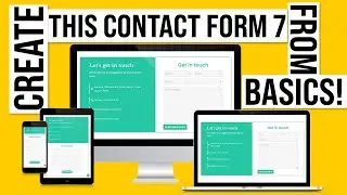 Contact Form 7 WordPress Tutorial I Make Responsive Contact Form 7 | Design-1