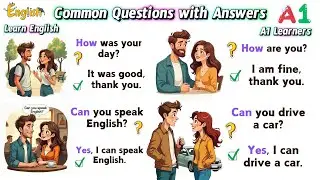 Learn Common English Questions with Answers! 🗣️💬 #BeginnerEnglish