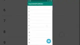 How to Expand And Collapse Floating Button in Android Studio | ExpandFloatingButton | Android Coding