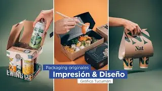 Impresión & Diseño  Packaging funcionales y originales con Grafica Tucumán