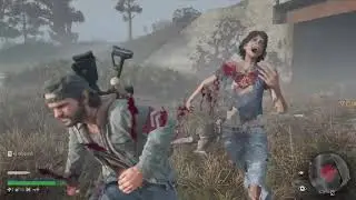 Days Gone Зараженная Зона в Колледже Чемулта. И Орда в Грус Гарденз.