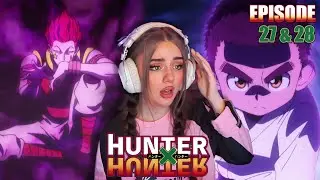 HEAVEN'S ARENA INTENSE SHOWDOWN!! | Hunter x Hunter Ep 27 & 28 REACTION🔥