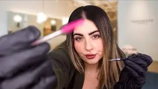 ARREGLO Y PERMANENTE DE CEJAS CON SEÑORITA || ASMR Español
