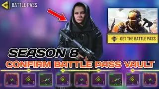 *New* Season 8 New Battle pass Vault cod mobile | Season 8 Battle pass Leaks Codm 2023