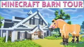 HORSE BARN TOUR | Minecraft SWEM Eventing Property