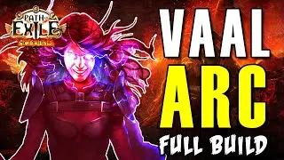 POE 3.16 Builds - VAAL ARC Witch - BUILD Guide for Beginners of Path of Exile | Scourge League