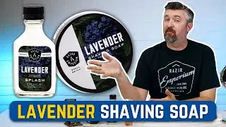 How To Shave with Gem Micromatic Shaving Review with New Lavender Shave Soap