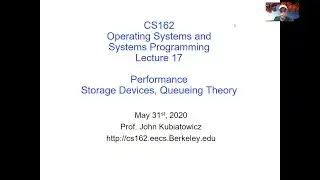 CS162 Lecture 17 (3/31/2020): Performance, Storage Devices