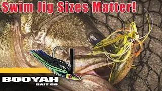How to Choose the RIGHT Size Swim Jig (BOOYAH Mobster Swim Jig)