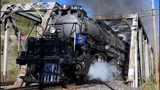 Big Boy 4014 Steam Train: Return To Steam!