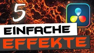 5 Effekte die du IMMER brauchst in DAVINCI RESOLVE
