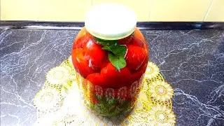 Соленые помидоры как из бочки!!!
