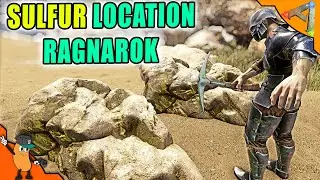 BEST SULFUR LOCATIONS ON RAGNAROK | Ark Resources Guide