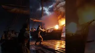 Stormy Battle Demons #greenscreen #movie #short  #shortvideo #shortsfeed #shorts #ai #shortsviral