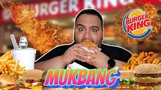 RODEO WHOPPER YİYEREK ÖKÜZLERİ ALT ETTİM! BURGER KING MUKBANG