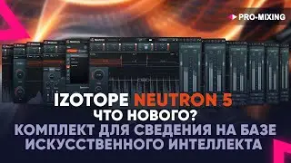 iZotope Neutron 5 : Что Нового? : Комплект для сведения на базе искусственного интеллекта