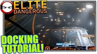 Elite Dangerous - Docking tutorial (How to dock)