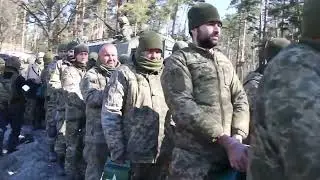 Сдавшиеся в плен солдаты ВСУ