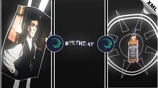 HAPPY BIRTHDAY 🎂🥳MERE DOST💫 NEW TREND 💖 XML FILE PRESET 💝 3D iCON EFFECT 