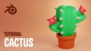 Make an EASY Cactus Scene - Blender 3D Tutorial