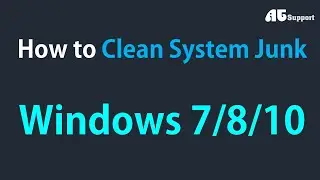 How to Clean System Junk Without Software | Windows 7/8/10 | @ATSupport