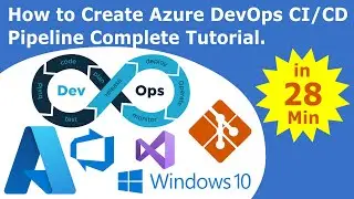 How to Create Azure DevOps CI-CD Pipeline Complete Tutorial | How to Build & Release CI-CD Pipeline?