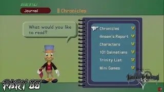 Kingdom Hearts Final Mix 1.5 HD (PS3) Part 55 - Jiminy Journal Entries