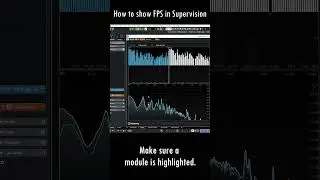 How to show FPS in SuperVision VST #cubase #fpscounter #vstplugin