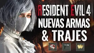 NUEVAS ARMAS, TRAJES & OBJETOS (DLC EXTRA) RESIDENT EVIL 4 REMAKE 2023