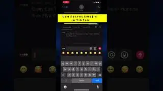 Secret emojis in TikTok