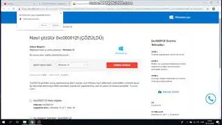 0xc000012f hatası ÇÖZÜMÜ KESİN ÇÖZÜM