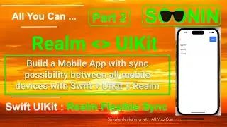 Swift UIKit : Realm Flexible Sync - Part 2