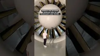 Human vs. 250 km/h wind tunnel😳⚠️ 