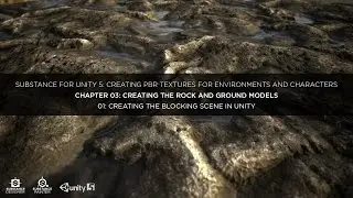 Substance for Unity: Chapter 03-01 Creating the blocking scene in Unity | Adobe Substance 3D