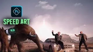 Speed Art | Breaking Bad x Ben 10 Wildmutt | Photoshop | Ataur Shanto
