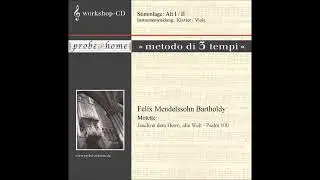 Jauchzet dem Herrn, alle Welt! - Mendelssohn - Alto 1 - Alt 1 - Kl-Viola - T1