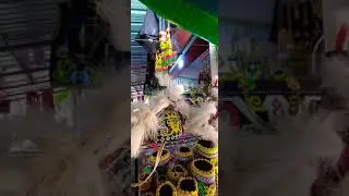 Dayak costume and accessories in Borneo