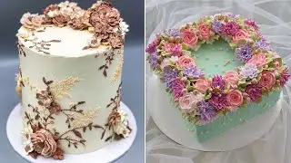 Top 10 Awesome Cake Decorating Recipes For Home Event | Most Satisfying Cake  Recipes Video
