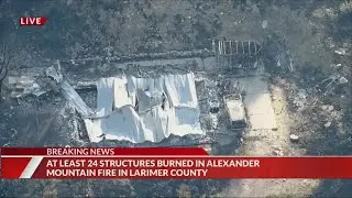 Alexander Mountain Fire grows to over 9K acres