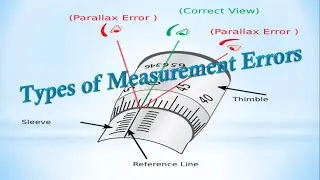 Lecture 2 - Types of Measurement Errors