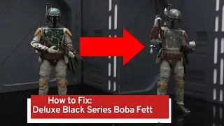 How to make Deluxe Black Series Boba Fett Movie Accurate