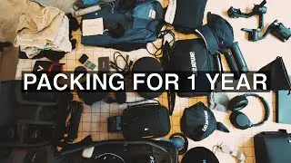 What I'm packing for 1 year of travel