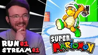 🧱 THIS GAME IS SICK! 🧱 SUPER MARIOMON NUZLOCKE 🧱 FIRST RUN! 🧱