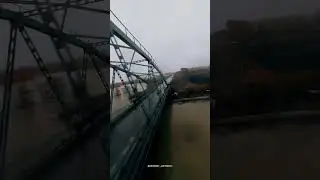 Покровский мост. Река Ишим превращается в море, сметая всё на своём пути