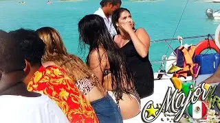 Say YES To The ISLA MUJERES Booze Cruise In CANCUN | Quintana Roo, Mexico