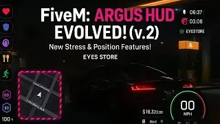 Argus Hud - Stress 1.2 and Position Update
